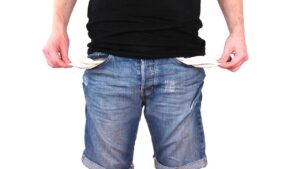 no money